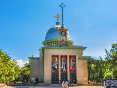 Монастырь Дебре Либанос + Португальский Мост